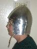 helmet in position